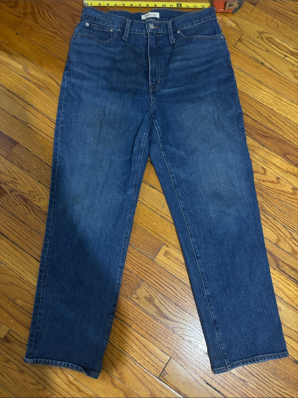 Madewell Straight High waisted jeans